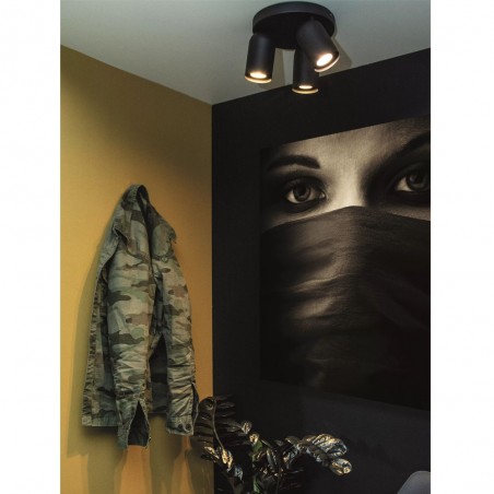 Ceiling Flush Light Punch (3 lights)