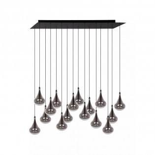 LED Ceiling Track Lamp Tears (16x1,5W)