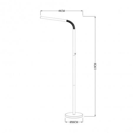 LED Floor Lamp Gilly Dimmable (3W)