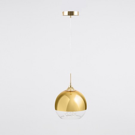 Hängeleuchte Fermi Gold