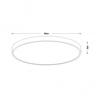 Unar Dimmbare LED-Deckenleuchte (60W)