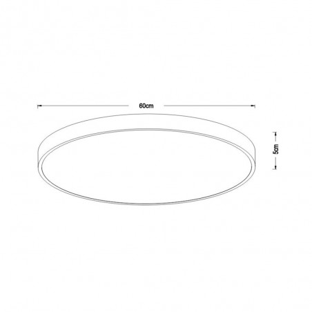 Unar Dimmbare LED-Deckenleuchte (60W)