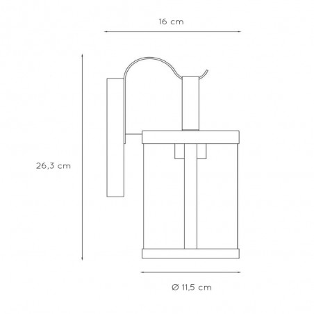 Outdoor Wall Lamp Lindelo