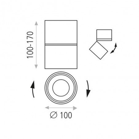 Flush Light Led Apex (13W)