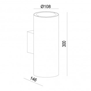 Outdoor Wall Lamp Volantis (2 lights)
