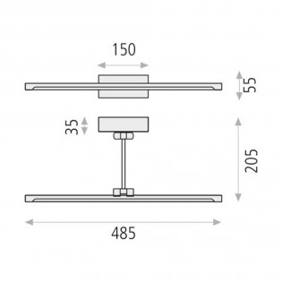 Wall lamp Led Dario (9W)