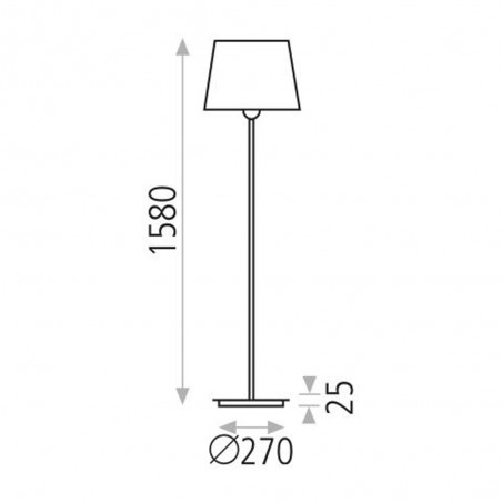 Floor lamp Dekla