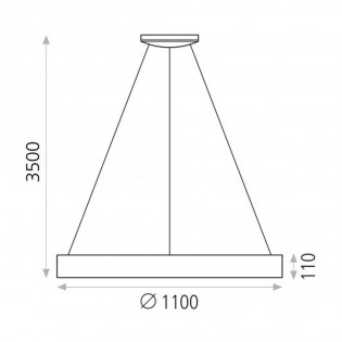 Deckenleuchte Led Dilga (144W)