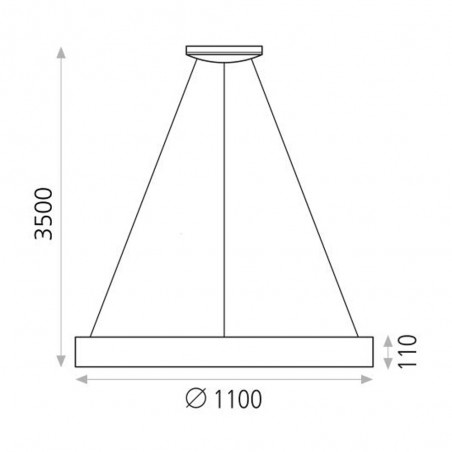 Ceiling lamp Led Dilga (144W)