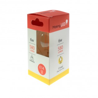 LED-Glühbirne E14 G45 Dimmbar (6W)