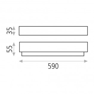 Wall lamp Led Box (10.5W)