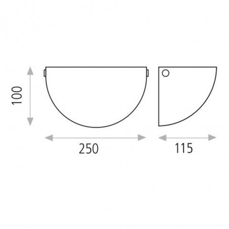 Wall lamp Dina