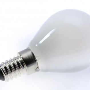 LED-Glühbirne E14 G45 Milky (6W)
