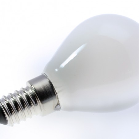 LED-Glühbirne E14 G45 Milky (6W)