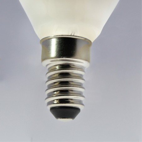 LED Light Bulb E14 G45 Milky (6W)