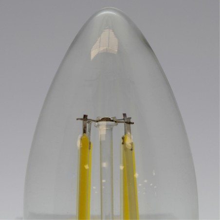 LED-Glühbirne E14 C35 Dimmbar (6W)