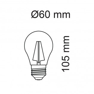 LED Bulb E27 A60 Dimmable (10W)