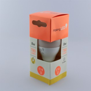 LED-Glühbirne E14 G45 (8W)