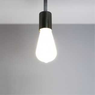 E27 ST64 Milky Dimmbare LED-Glühbirne ST64 (6W)