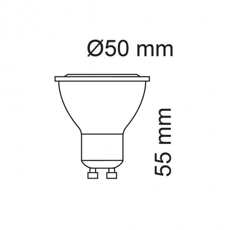 LED Light Bulb GU10 (9W)