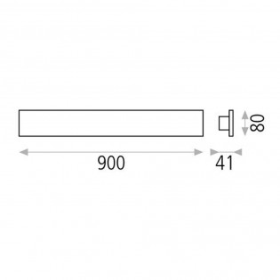 Wandleuchte Led Fosca (30W)