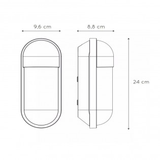 Outdoor Wall Lamp Capsule