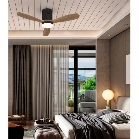 Siroco Mini 3CCT LED-Deckenventilator (15W)