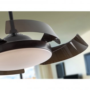 Enzo CCT LED-Ventilator mit klappbaren Flügeln (36W)