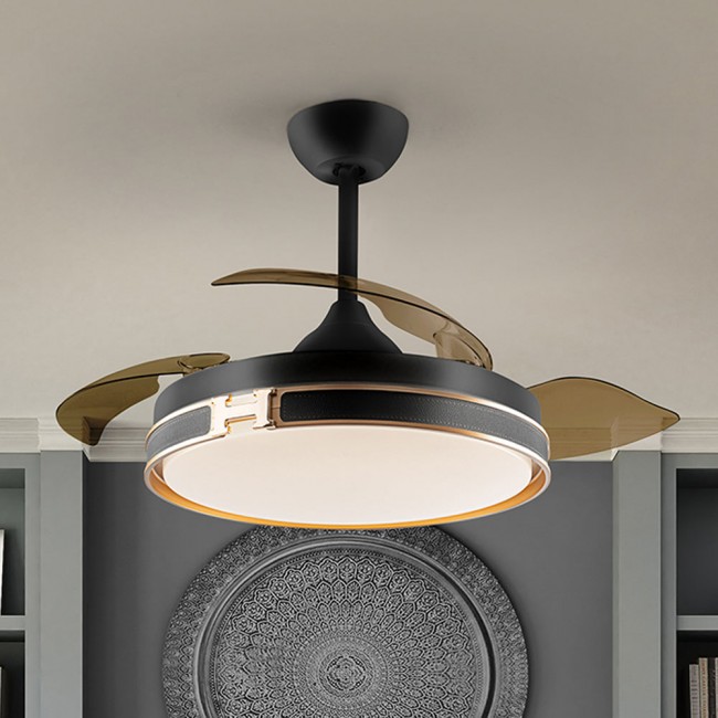 Led Fan Foldable Led Ceiling Fan With Foldable Blades | Shelly Lighting