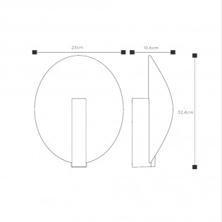 Laredo LED-Wandleuchte für den Außenbereich (9W)