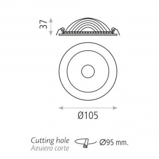 Einbaustrahler Led Iro (6W)