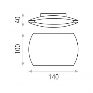 Kira LED-Wandleuchte (6W)