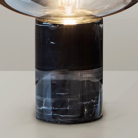Fungi Tischlampe Schwarz