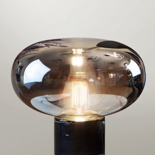 Fungi Tischlampe Schwarz