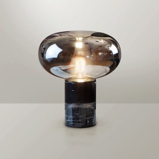 Fungi Tischlampe Schwarz