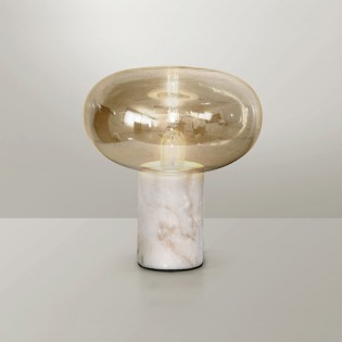 Table Lamp Fungi White