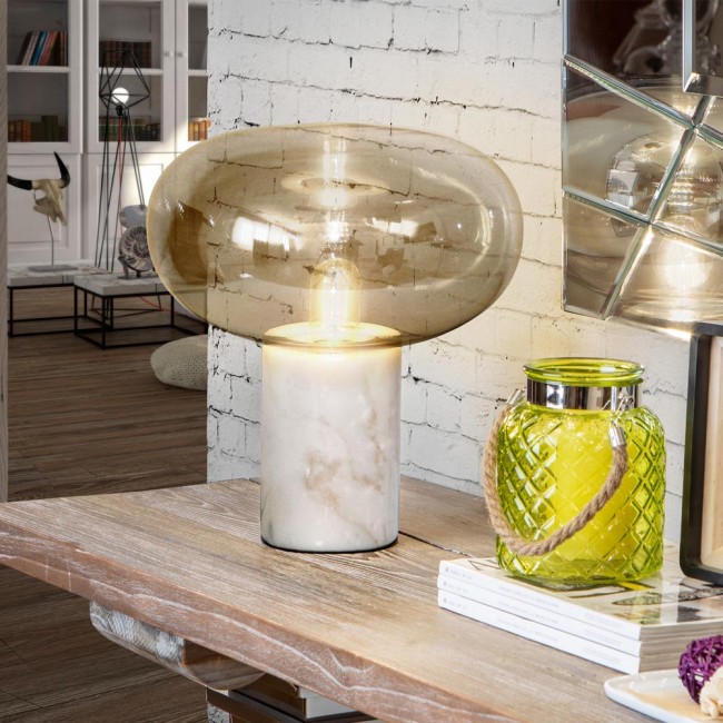 Table Lamp Fungi White