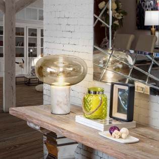 Table Lamp Fungi White