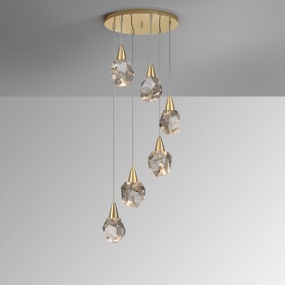 Cluster LED Pendant Lamp Aquaria (6x4W)