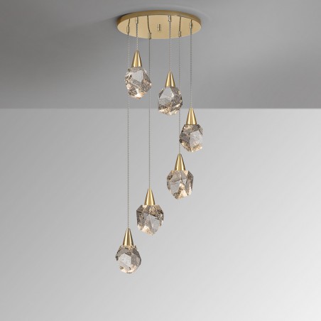 Cluster LED Pendant Lamp Aquaria (6x4W)