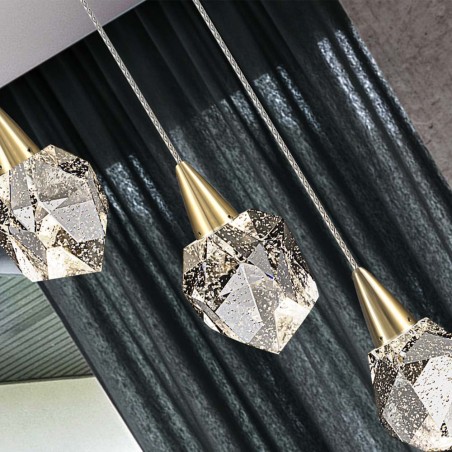 Cluster LED Pendant Lamp Aquaria (6x4W)