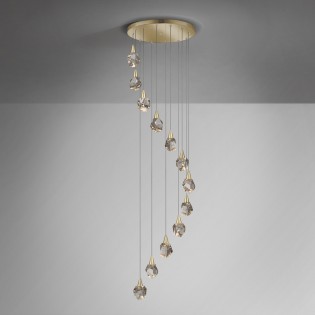 Cluster LED Pendant Lamp Aquaria (12x4W)