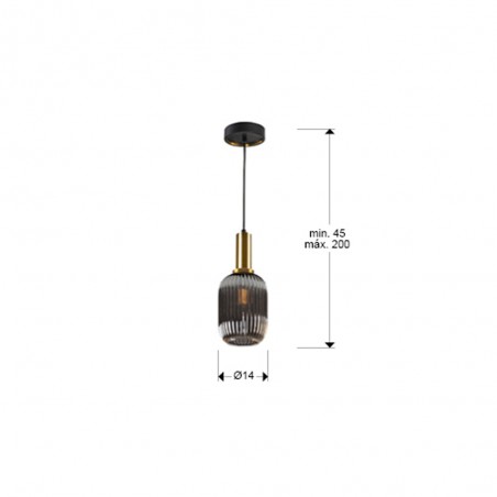 Pendant Lamp Norma Smoke