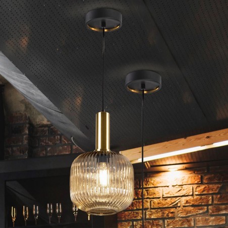 LED-Deckenleuchte Norma Amber (8W)