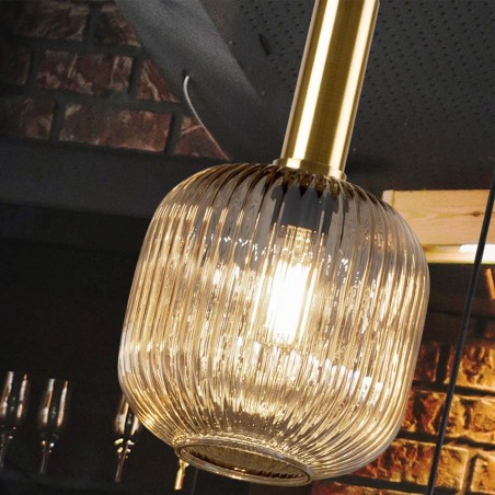LED-Deckenleuchte Norma Amber (8W)