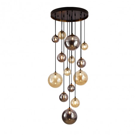 LED-Pendelleuchte Dunkel (14x3,5W)
