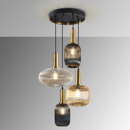 Norma LED-Pendelleuchte (4x8W)