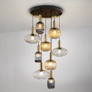 Norma LED-Pendelleuchte (9x8W)