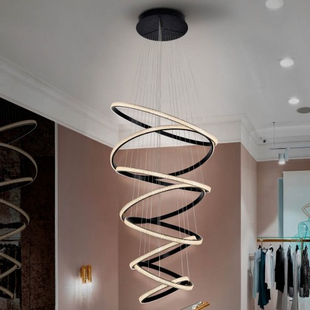 LED Pendant Lamp Ring Dimmable (162W)