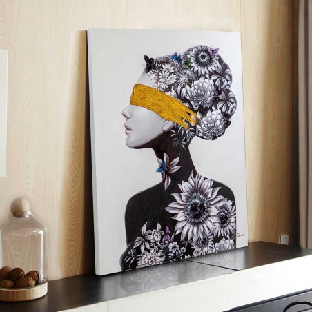 Acrylmalerei Profil II